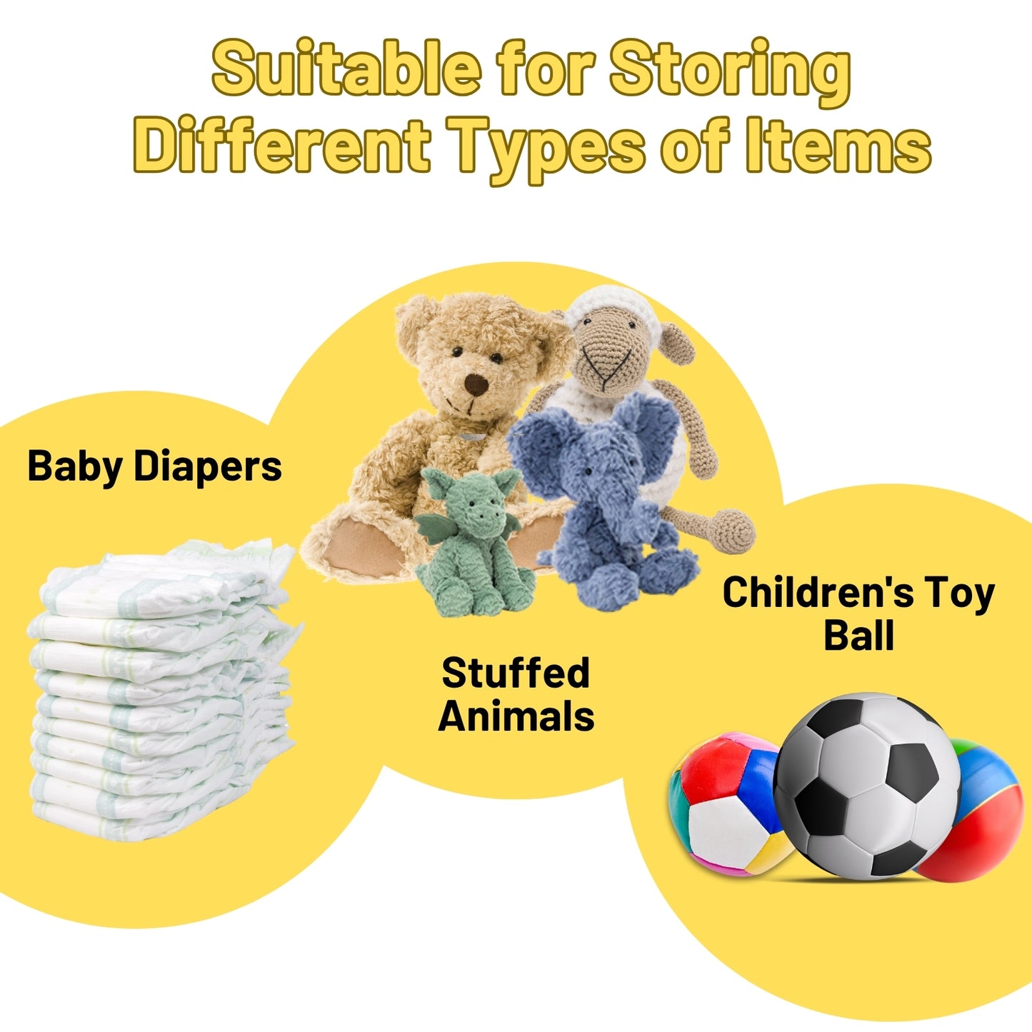 Stuffed Animal Storage Net for Kids, Bedside Toy Organizer Net - Neatly Store Your Stuffed Animals, Elastic Bedside Stuffed Animal Storage Net with Tether, Stretches up to 32 Inches, Black