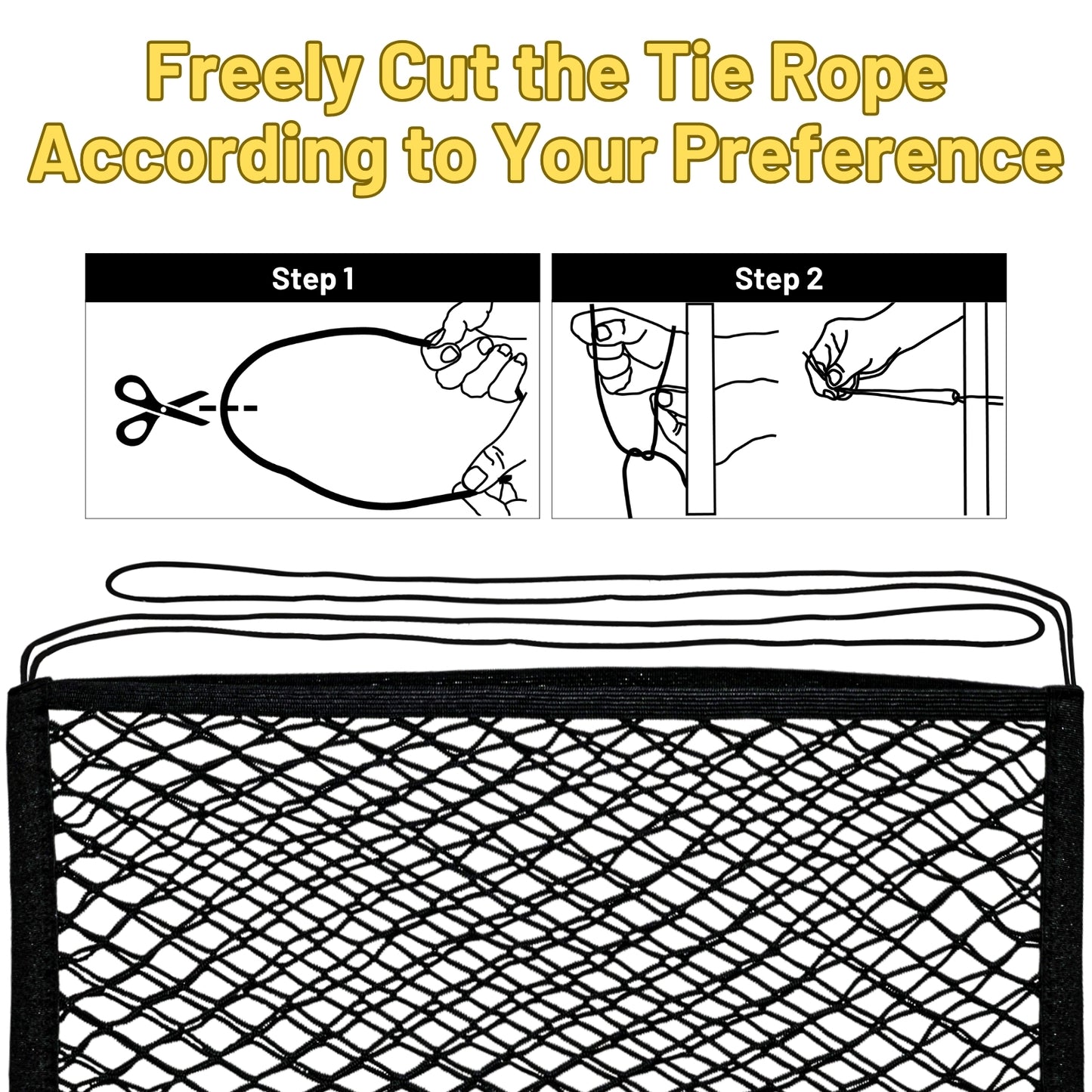 Stuffed Animal Storage Net for Kids, Bedside Toy Organizer Net - Neatly Store Your Stuffed Animals, Elastic Bedside Stuffed Animal Storage Net with Tether, Stretches up to 32 Inches, Black